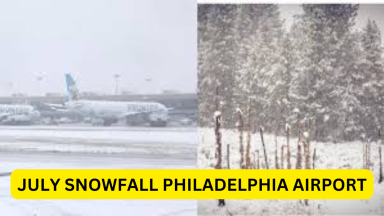 Unprecedented July Snowfall Stuns Philadelphia Airport