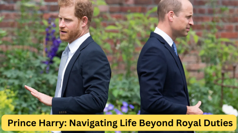 Prince Harry: Navigating Life Beyond Royal Duties